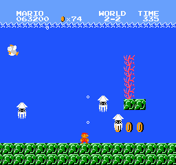 Les niveaux aquatiques sont assez difficiles.