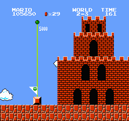 Ce grand château symbolise l'ultime niveau de chaque monde.