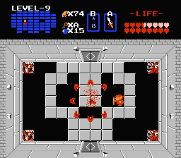 The Legend Of Zelda I sur Nes (mini) - l'Epilogue de la quête 1