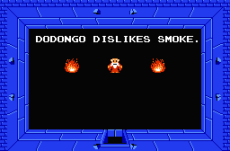 The legend of Zelda - Plan (carte) du niveau 2 de la quête 1 : La lune (Zelda I Nes mini)