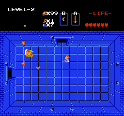 Zelda 1 - Solution du donjon 2 de la quête 1 : La lune (Zelda I Nes mini) Zelda 1 - Solution du donjon 2 de la quête 1 : La lune (Zelda I Nes mini)