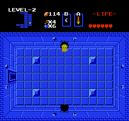Zelda 1 - Solution du donjon 2 de la quête 1 : La lune (Zelda I Nes mini) Zelda 1 - Solution du donjon 2 de la quête 1 : La lune (Zelda I Nes mini)