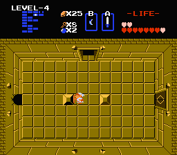 Zelda 1 - Solution du donjon 4 de la quête 1 : Le Serpent (Zelda I Nes mini)