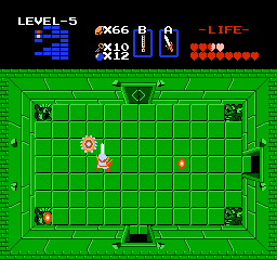 Mais c'est pas grave, Link tuera quand même Digdogger finalement. Zelda 1 - Solution du donjon 5 de la quête 1 : Le Lézard (Zelda I Nes mini)