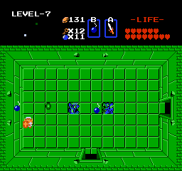 Zelda 1 - Solution du donjon 7 de la quête 1 : Le Démon (Zelda I Nes mini)