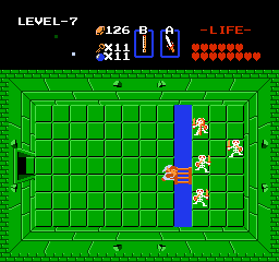 Zelda 1 - Solution du donjon 7 de la quête 1 : Le Démon (Zelda I Nes mini)