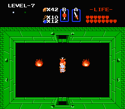 Zelda 1 - Solution du donjon 7 de la quête 1 : Le Démon (Zelda I Nes mini)