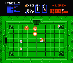 Zelda 1 - Solution du donjon 7 de la quête 1 : Le Démon (Zelda I Nes mini)
