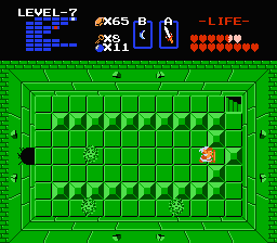 Zelda 1 - Solution du donjon 7 de la quête 1 : Le Démon (Zelda I Nes mini)