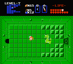 Zelda 1 - Solution du donjon 7 de la quête 1 : Le Démon (Zelda I Nes mini)