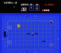 Zelda 1 - Les objets dans la quête 1 de the legend of Zelda (Zelda I Nes mini) - Bombes