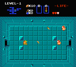 Zelda 1 - Les objets dans la quête 1 de the legend of Zelda (Zelda I Nes mini) - Boomerang en bois
