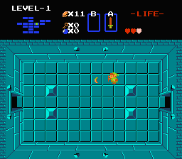 Zelda 1 - Les objets dans la quête 1 de the legend of Zelda (Zelda I Nes mini) - Boomerang en bois