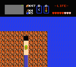Zelda 1 - Les objets dans la quête 1 de the legend of Zelda (Zelda I Nes mini) - Lettre
