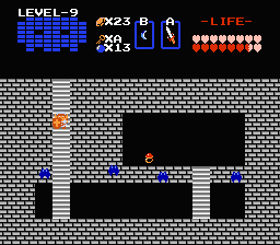 Zelda 1 - Les objets dans la quête 1 de the legend of Zelda (Zelda I Nes mini) - Bague rouge