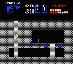 Zelda 1 - Les objets dans la quête 1 de the legend of Zelda (Zelda I Nes mini) - Bâton Magique