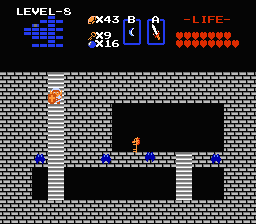 Zelda 1 - Les objets dans la quête 1 de the legend of Zelda (Zelda I Nes mini) - Clé magique