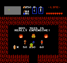 Zelda 1 - La soluce (solution complète) de la quête 1 (Zelda I Nes mini)
