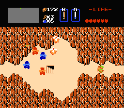 2ème coeur Zelda 1 - Tous les conteneurs de coeur de la Quête 2 The Legend Of Zelda sur Nes mini