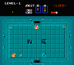 Zelda 1 - Solution du donjon 1 de la quête 2 : Le E (Zelda I Nes mini)