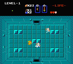 Zelda 1 - Solution du donjon 1 de la quête 2 : Le E (Zelda I Nes mini)