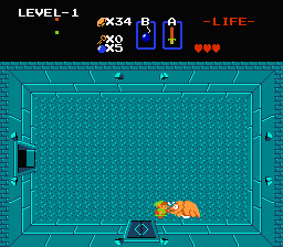 Zelda 1 - Solution du donjon 1 de la quête 2 : Le E (Zelda I Nes mini)