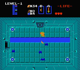 Zelda 1 - Solution du donjon 1 de la quête 2 : Le E (Zelda I Nes mini)