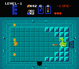 Zelda 1 - Solution du donjon 1 de la quête 2 : Le E (Zelda I Nes mini)