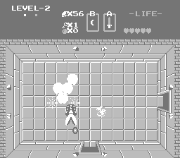 Zelda 1 - Solution du donjon 2 de la quête 2 : Le A (Zelda I Nes mini)
