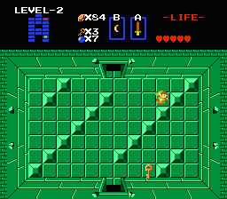 Zelda 1 - Solution du donjon 2 de la quête 2 : Le A (Zelda I Nes mini)