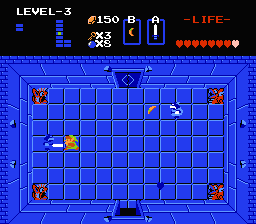 Zelda 1 - Solution du donjon 3 de la quête 2 : Le L (Zelda I Nes mini) Zelda 1 - Solution du donjon 3 de la quête 2 : Le L (Zelda I Nes mini)