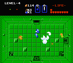 Zelda 1 - Solution du donjon 4 de la quête 2 : Le D (Zelda I Nes mini)