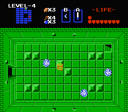 Zelda 1 - Solution du donjon 4 de la quête 2 : Le D (Zelda I Nes mini)