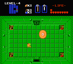 Zelda 1 - Solution du donjon 4 de la quête 2 : Le D (Zelda I Nes mini)