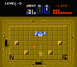 Zelda 1 - Solution du donjon 5 de la quête 2 : Le Z (Zelda I Nes mini)