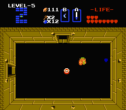 Zelda 1 - Solution du donjon 5 de la quête 2 : Le Z (Zelda I Nes mini)