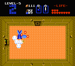 Zelda 1 - Solution du donjon 5 de la quête 2 : Le Z (Zelda I Nes mini)