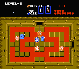 Zelda 1 - Solution du donjon 6 de la quête 2 : Le Chapeau (Zelda I Nes mini)