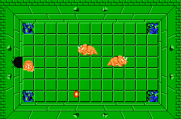 The legend of Zelda - Plan (carte) du niveau 8 de la quête 2 : La grande spirale (Zelda I Nes mini)