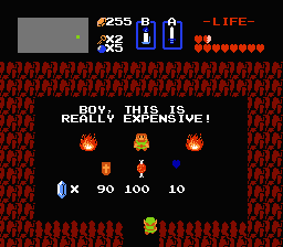 Zelda 1 - 第2任务中的道具 The Legend of Zelda(Zelda I NES mini) - Bouclier Magique Zelda 1 - 第2任务中的道具 The Legend of Zelda(Zelda I NES mini) - Bouclier Magique