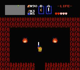 Zelda 1 - 第2任务中的道具 The Legend of Zelda(Zelda I NES mini) - Epée blanche Zelda 1 - 第2任务中的道具 The Legend of Zelda(Zelda I NES mini) - Epée blanche