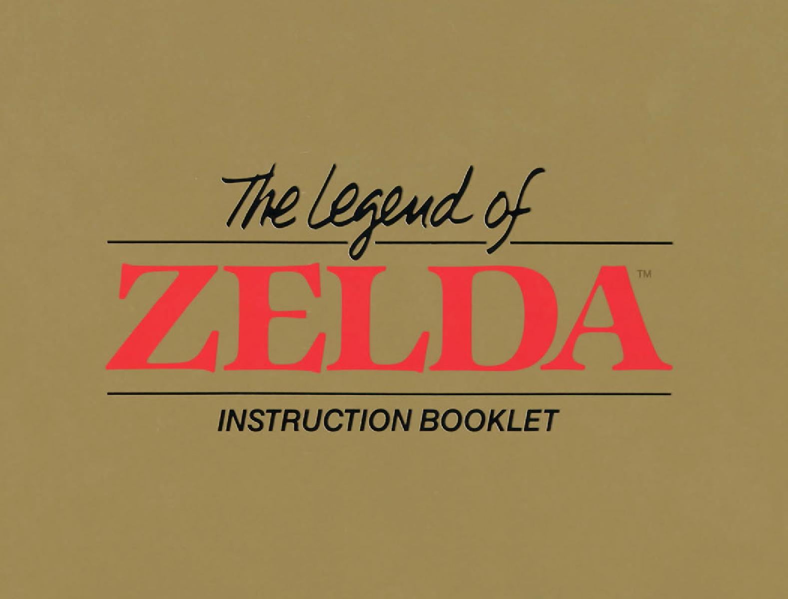 The Legend of Zelda su Nes: Il Manuale