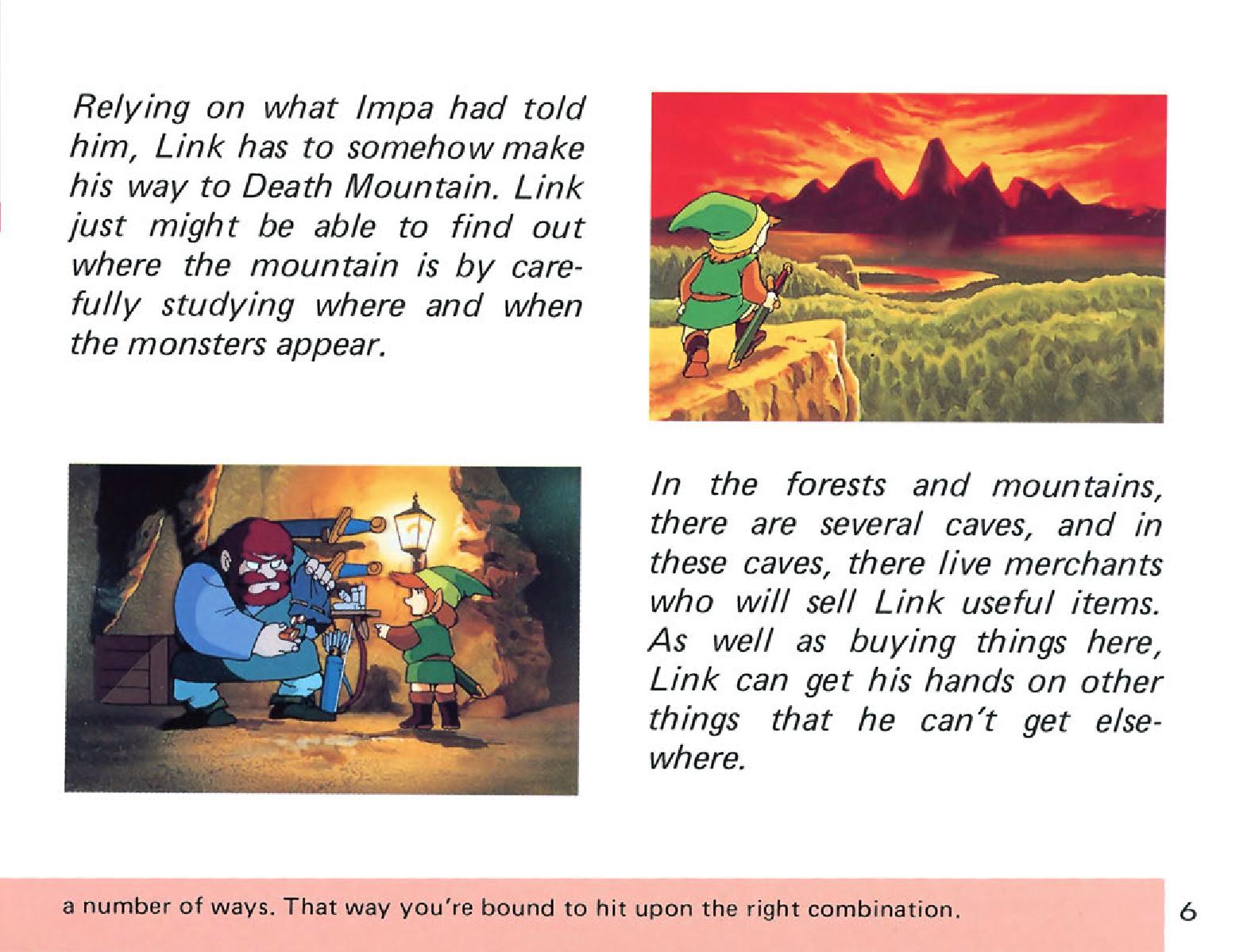 The Legend of Zelda on Nes: The Manual