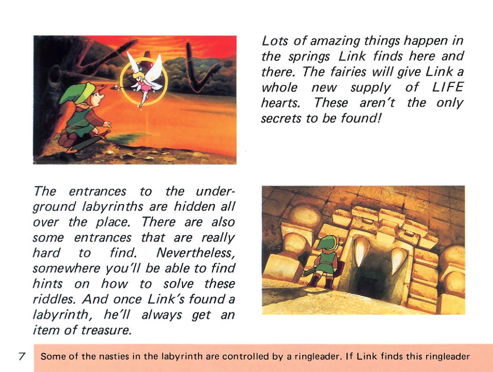 Neseে The Legend of Zelda: ম্যানুয়াল