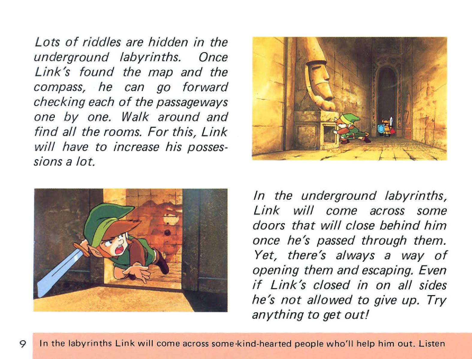 Neseে The Legend of Zelda: ম্যানুয়াল