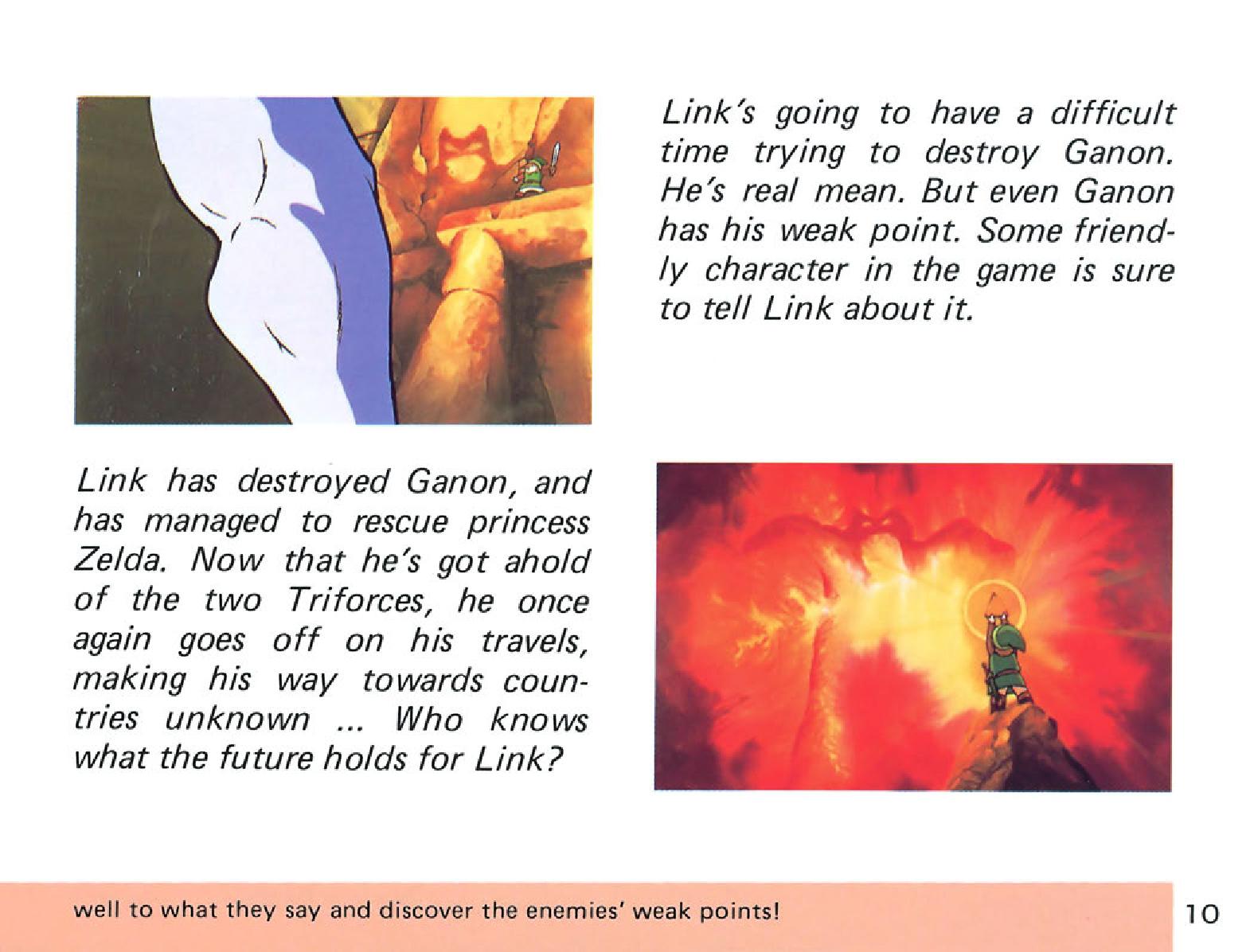 The Legend of Zelda em Nes: O Manual