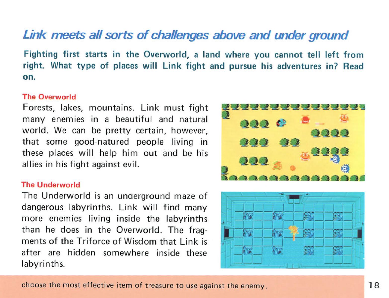 The Legend of Zelda em Nes: O Manual