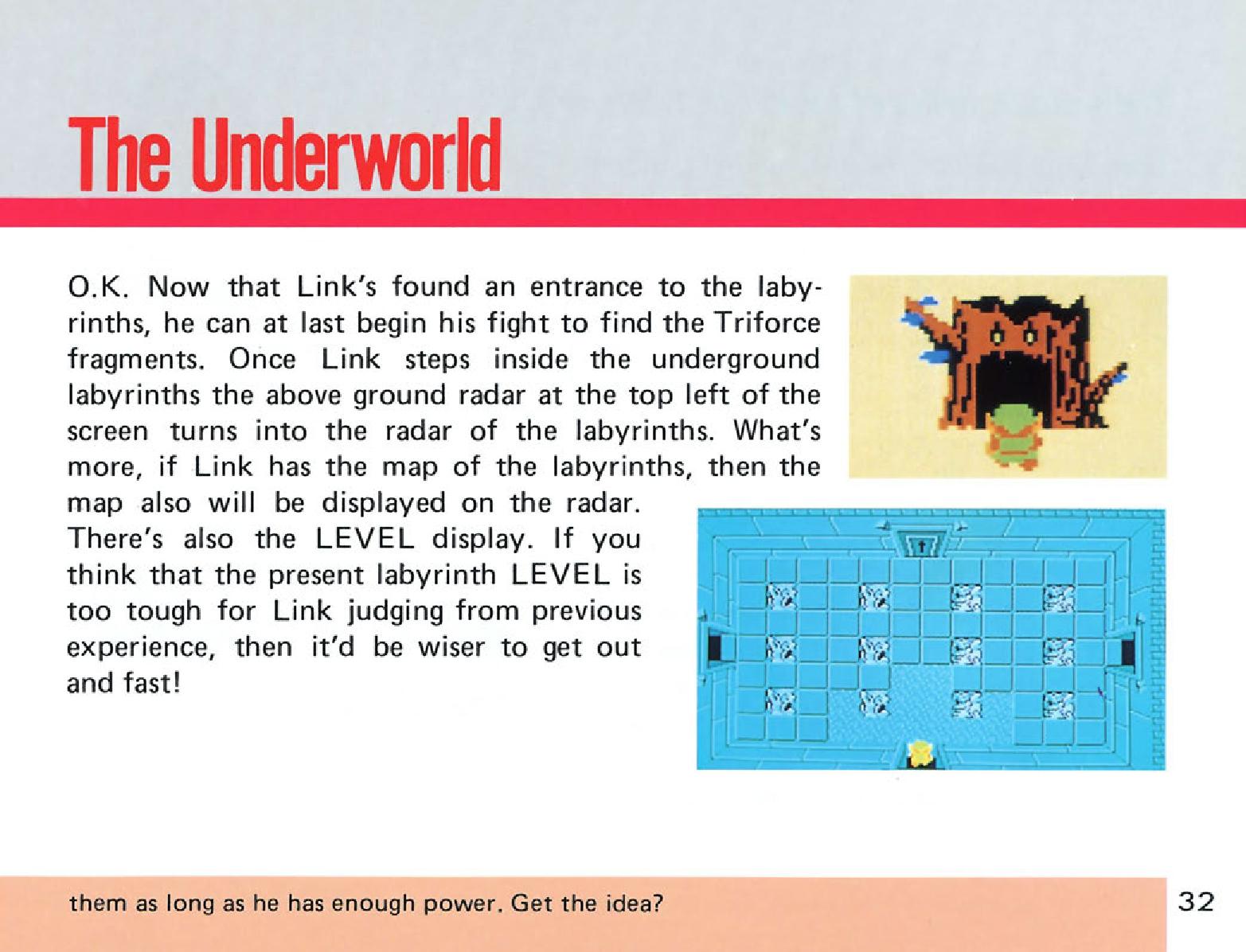 Neseে The Legend of Zelda: ম্যানুয়াল
