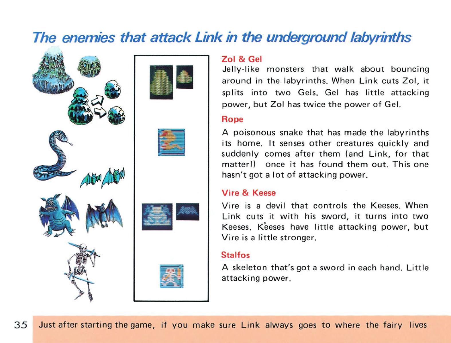 Neseে The Legend of Zelda: ম্যানুয়াল