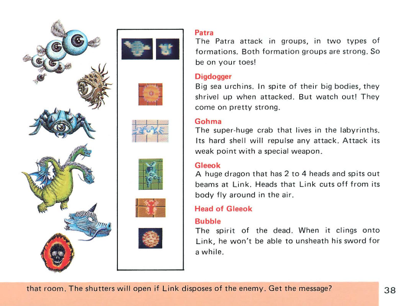 The Legend of Zelda em Nes: O Manual